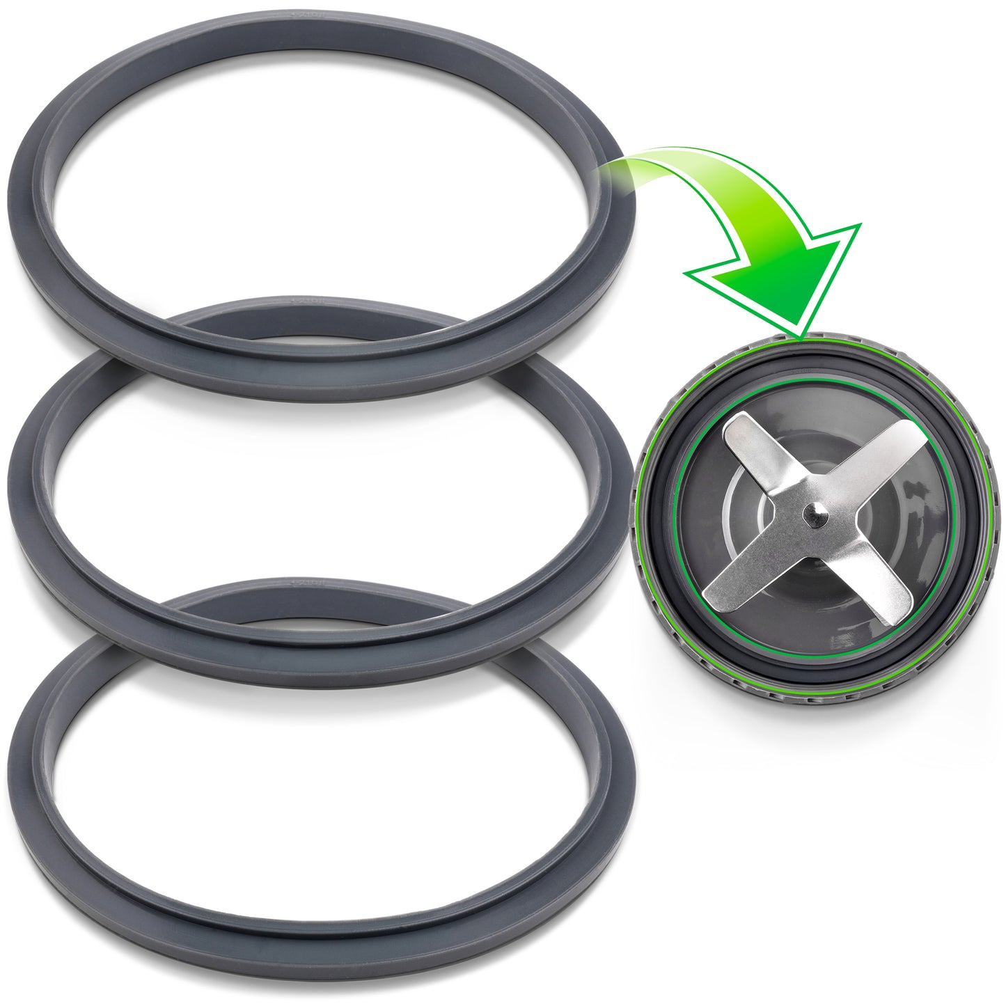 Seal Rings Gaskets Replacement for Nutribullet Blender Parts Accessories