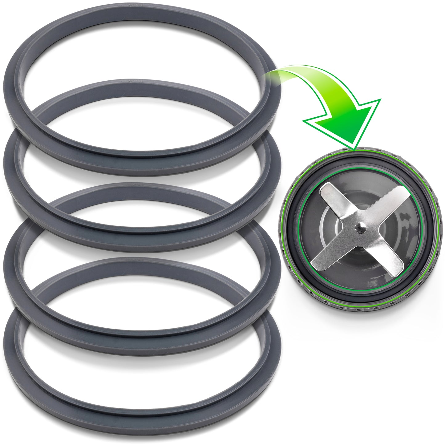 Seal Rings Gaskets Replacement for Nutribullet Blender Parts Accessories