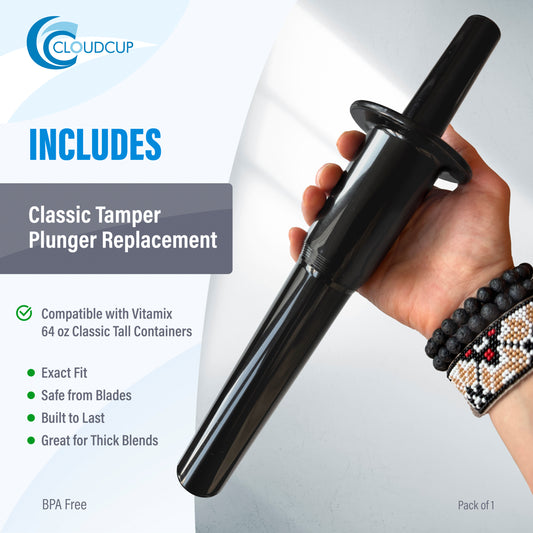 Classic Tamper Plunger Replacement for Vitamix 64-ounce Classic Container