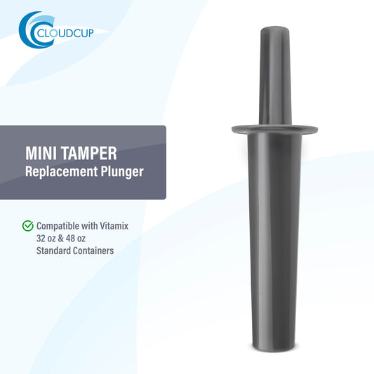 Small Mini Tamper Plunger Replacement for Vitamix 32 and 48 oz Containers
