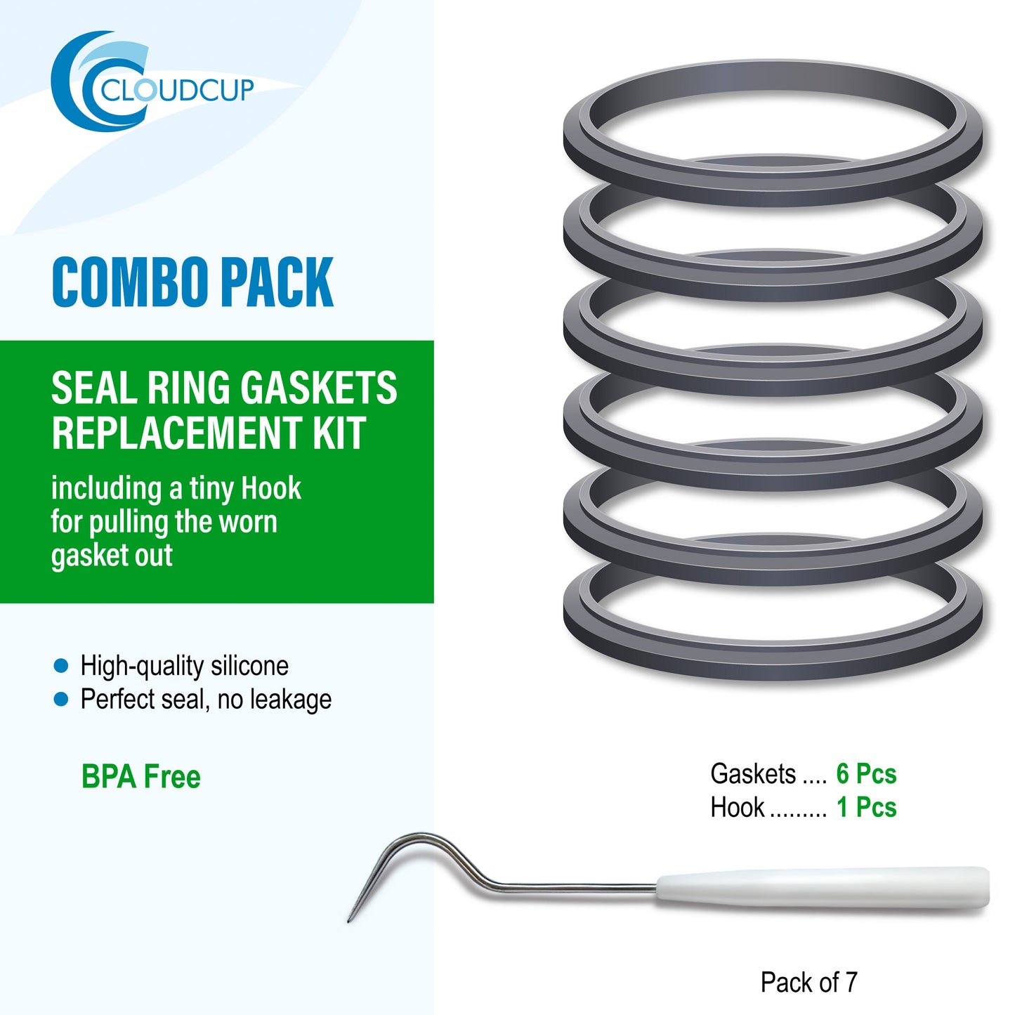 Seal Rings Gaskets Replacement for Nutribullet Blender Parts Accessories