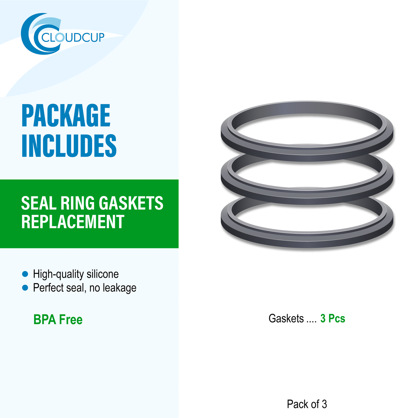 Seal Rings Gaskets Replacement for Nutribullet Blender Parts Accessories