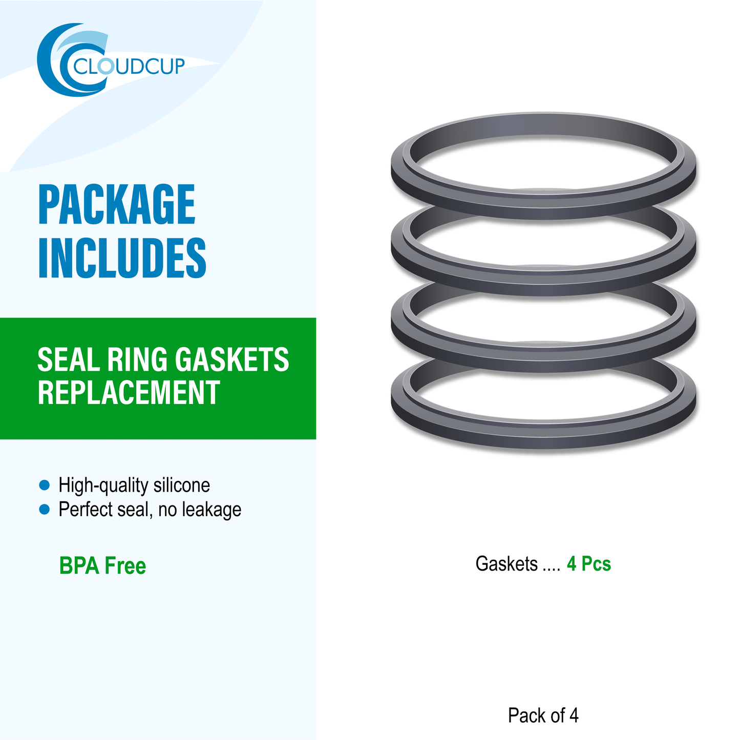 Seal Rings Gaskets Replacement for Nutribullet Blender Parts Accessories
