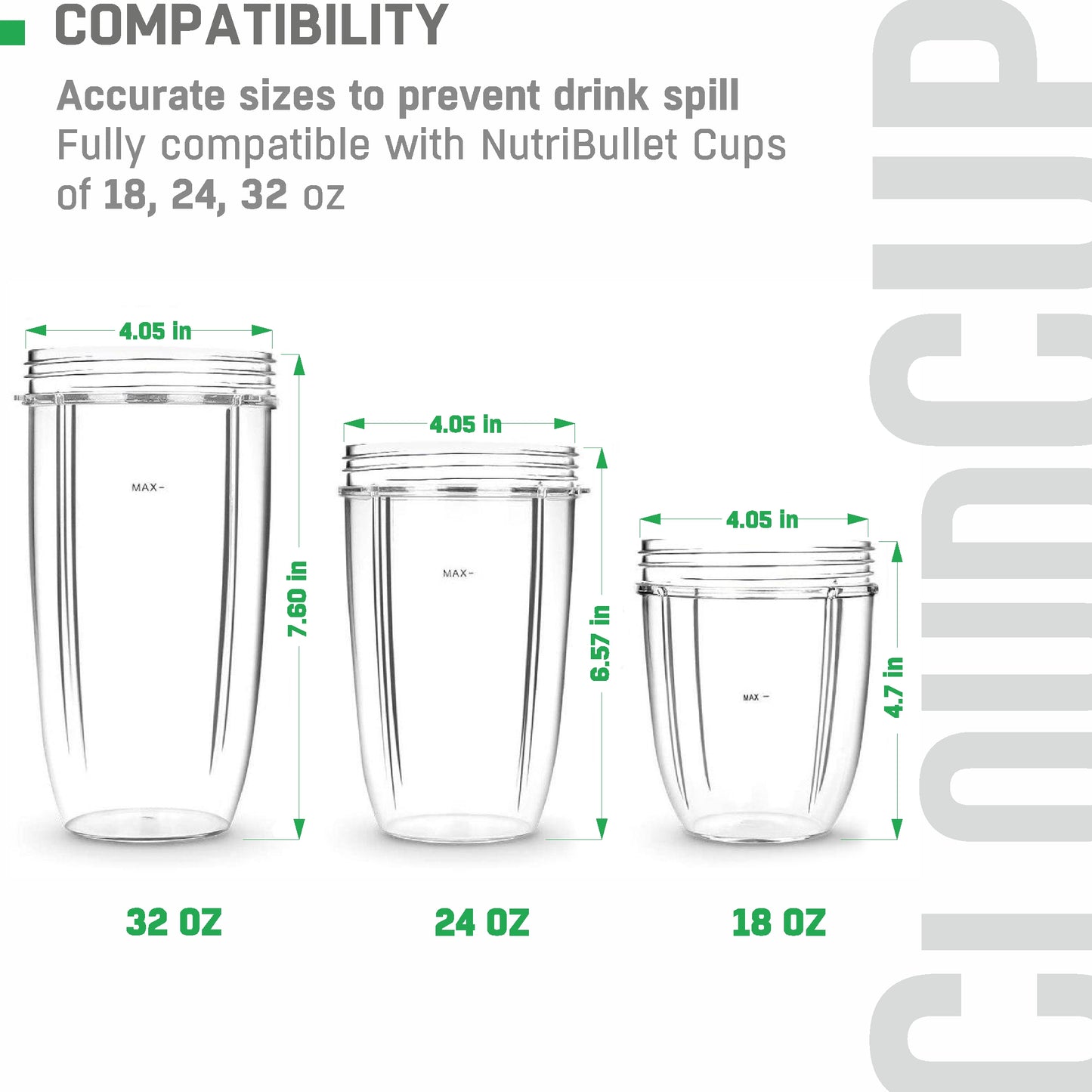 Flip Top to Go Lids Replacement for Nutribullet Blender Parts Accessories